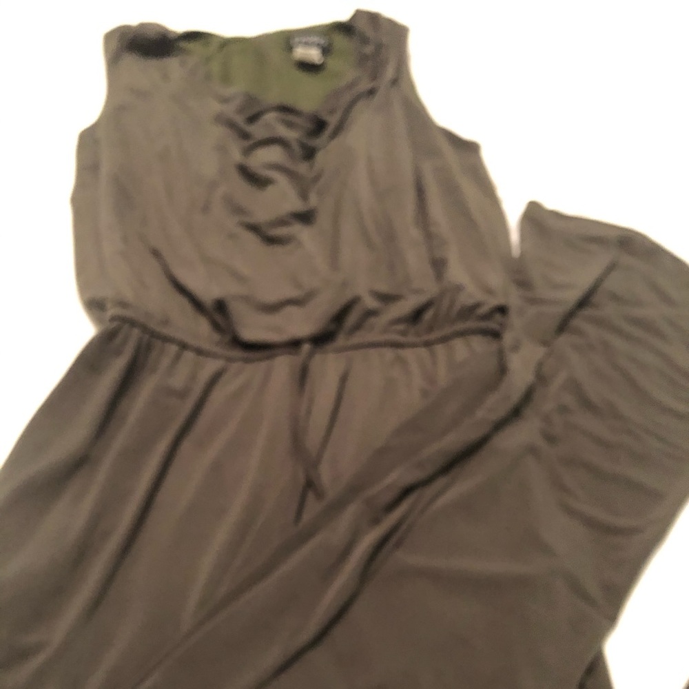 SOLD- Green jumpsuit
